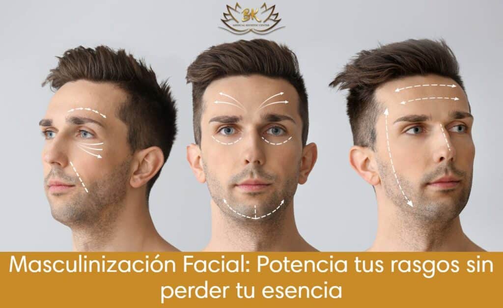 masculinización facial con ácido hialurónico