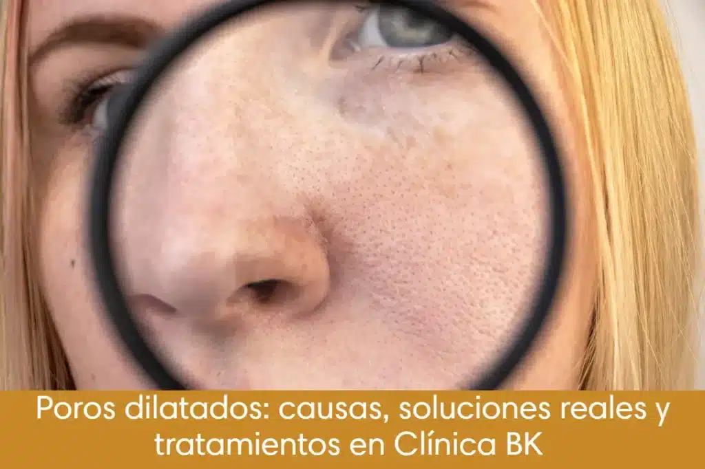 imagen que da entrada al texto sobre: Poros dilatados: causas, soluciones reales y tratamientos en clínica