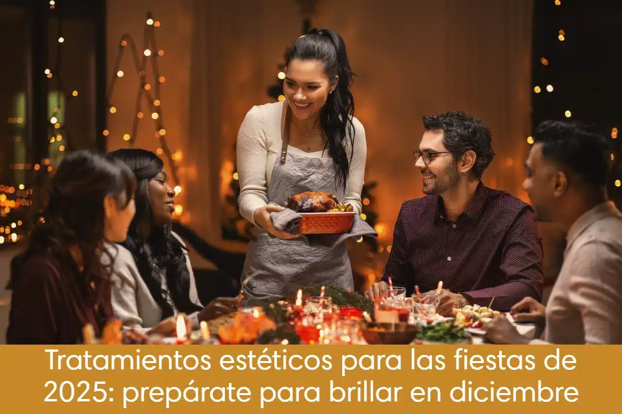 Imagen que acompaña el texto sobre Tratamientos estéticos para las fiestas de 2025.